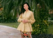 Inspirasi Baju Kondangan Pakai Wastra Ala Raline Shah